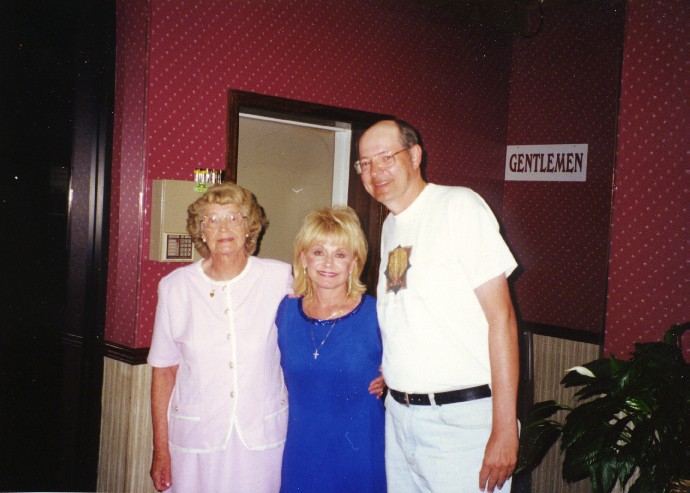 Mom and Dave with Helen Cornelius